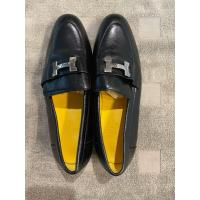 ราคา รองเท้าคัชชูHermesมือ2งานตู้ญี่ปุ่น (55700286394)