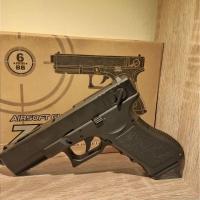 ราคา ปืนอัดลมของเล่นโมเดลGlock18 ค่ายcyma แถมฟรีลูกบีบี100ลูก (17359582436)