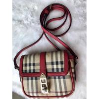 ราคา Super Saleวันสุดท้ายกระเป๋าBurberryแท้มือสองสวย (5474385840)