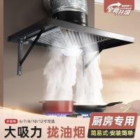 ราคา พัดลมดูดอากาศ จัดส่งบนครึ่ง เครื่องดูดควันดูดสูงที่เรียบง่ายผลักดันพัดลมดูดอากาศควันพร้อมห้องเช่าสไตล์ห้องครัวเครื่องดูดควันในครัวเรือน ชคคค (29493144137)