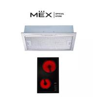 ราคา MEX Set รุ่น HVN632 + SP541 เตาไฟฟ้าและเครื่องดูดควัน (ชนิดติดตั้งในเฟอร์นิเจอร์) (22507129810)
