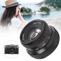 ราคา Cameraworld1-TH 7Artisans 35mm F1.2 II เลนส์รูรับแสงขนาดใหญ่สำหรับกล้อง Fujifilm XT4/XS10/XT3/XT30 FX (28143412366)