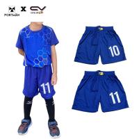 ราคา กางเกงกีฬาเด็ก สกรีนเบอร์ฟรี กางเกงขาสั้นเด็ก กางเกงบอลเด็ก ผ้านุ่มลื่น (41624509217)