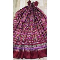 ราคา ผ้าไหมมัดหมี่ไทย2ตะกอ ทอมือแท้100%(A-13) (24522286934)