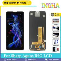 ราคา จอแสดงผล LCD ต้นฉบับ 6.4 นิ้วสำหรับจอแสดงผล LCD Sharp Aquos R5G SH-51A SHG01 SH-R50 (24521550120)