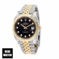 ราคา Rolex Datejust 12633BKDJ Steel Gold Automatic Black And Diamond Dial Jubilee (28587020877)