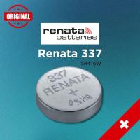 ราคา x 337 / SR416SW ถ่านนาฬิกา รีนาต้า สวิส ถ่านกระดุม 0% mecury Watches Battery 1.55V (43114840633)