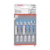 ราคา BOSCH ใบเลื่อยจิ๊กซอตัดเหล็ก HSS T118A JIGSAW BLADE for metal (17078071746)