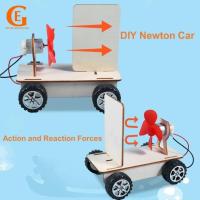 ราคา การนําเสนอ DIY นิวตันรถแอ็คชั่นและตอบสนอง Forces STEM การทดลองทางวิทยาศาสตร์วัสดุนักเรียนโรงเรียนช่วยสอน (28677398835)
