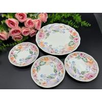 ราคา ชุดเซ็ทจาน Nikko Mad in Japan ใหมIke new ดอกหวานละมุนามากๆๆ (27212934238)