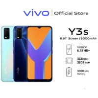 ราคา โทรศัพท์มือถือ VIVO Y3s หน้าจอ 6.51 นิ้ว Ram 3GB/Rom 32GB รับประกันศูนย์ 1 ปี (10328954443)