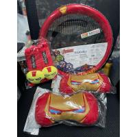 ราคา setแต่งในรถ Iron Man หุ้มพวงมาลัย หุ้มเบลท์ หมอนรองคอ งานผ้า (24659545001)