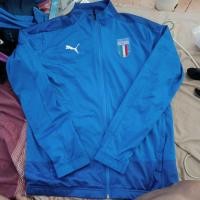 ราคา ขาย 450 บาทpuma อิตาลีสภาพ 80 สกรีนดี ผ้าวอร์ม มีฮู้ดอก 22 ยาว 29 แขน 33 (29941383123)