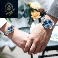 ราคา นาฬิกา Oris แฟชั่นหรูหรา ปฏิทินคู่ กันน้ำ นาฬิกาควอตซ์ นาฬิกาคู่ชายและหญิง SWP7 (43724047527)