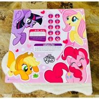 ราคา โต๊ะเขียนหนังสือเด็ก 60X60 ซม โต๊ะทำการบ้าน ลาย ABC ลายการ์ตูน แข็งแรงและทนทาน (22557587798)