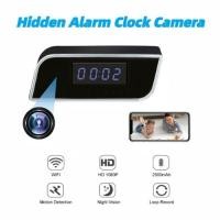 ราคา นาฬิกากล้องสอดแนมไร้สาย WiFi HD 1080P นาฬิกาปลุกกล้องขนาดเล็กพร้อมการตรวจจับการเคลื่อนไหว IR และกล้องวิดีโอการมองเห็นได้ในเวลากลางคืน (41019649721)