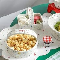 ราคา พร้อมส่ง ชามเซรามิกลายขนมสปริงเคิล มี 2 แบบ วัสดุเซรามิกส์ (24655179958)