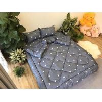 ราคา ชุดเครื่องนอน 4 ชิ้น – ผ้าฝ้ายโพลี – ผ้าคลุมที่นอน 2–10ซม. – มีลาย (43526405968)