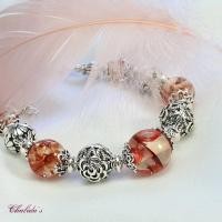 ราคา สร้อยข้อมืออำพันดอกไม้ (Flower Amber) (17123643686)