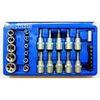 ราคา คุณภาพสูง✺✥ชุดบล็อกเดือยโผล่ E+T. 29 ชิ้น เหล็กเกรด CR.V (13004142351)