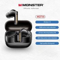 ราคา หูฟังบลูทูธไร้สาย Monster MQT50 สเตอริโอไฮไฟ เวลาเล่น 24 ชม. น้ําหนักเบา สวมใส่สบาย (28037914863)