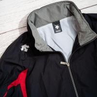 ราคา DESCENTE Tracktop JACKET สีดํา-แดงไลน์ (26789811858)