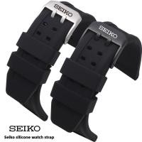 ราคา 19 มม.20 มม.22 มม.23 มม.สายยางสําหรับ Seiko นาฬิกาสร้อยข้อมือ SEIKO5 Pilot Water Green Canister Ghost Men SRP601J1 กีฬาสายนาฬิกาซิลิโคน (27424916386)