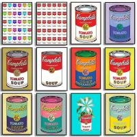 ราคา โปสเตอร์ Andy Warhol Series Campbell's Tomato Soup สำหรับตกแต่งผนังบ้าน ไม่มีกรอบ พร้อมให้เป็นของขวัญYZOX (45551069626)