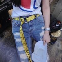 ราคา เข็มขัด Off White รวมส่งแล้วนะคะ (691619978)