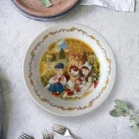 ราคา จานเซรามิค A Dog of Flanders อนิเมะญี่ปุ่นจากนักเขียนสัญชาติอังกฤษ-ฝรั่งเศส (24063470804)