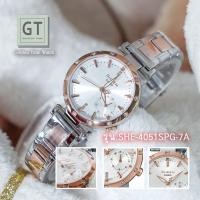 ราคา CASIO SHEEN รุ่น.SHE-4051SPG-7A นาฬิกาข้อมือผู้หญิง (6834397400)