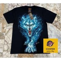 ราคา เสื้อหมาป่า เสื้อสกรีนเรืองแสงหน้าหลัง สกรีน3D งานแท้ งานเจาะจิว (13744004763)