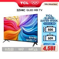 ราคา NEW 2025 TCL ทีวี 32 นิ้ว HD QLED Google TV รุ่น 32V4C รองรับ YouTube/Voice Search (23566255858)