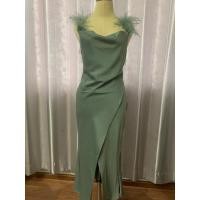 ราคา เดรสขนนกเดรสผ่าหลังสายขนนกงานป้าย (22852834249)