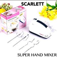 ราคา MN - Super Hand Mixer Scarlett 7 Speeds / เครื่องผสมไฟฟ้า (40255770357)