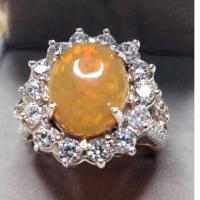 ราคา แหวนโอปอลไฟร์ 5 กะรัต Fire Opal (17482074248)