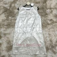 ราคา calvin klein metallic dress แท้ (22290049340)