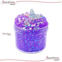 ราคา MEATHERSTORE Slime Kit, Non-Sticky 70ml Crystal Slime, ความเครียดบรรเทา Super Soft Party Favors Butter Slime สําหรับเด็กผู้หญิง (51201476869)