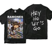 ราคา RAMONES เสื้อยืด Gabba gab hey Ramones rock n เสื้อยืดม้วนวง (28506757913)
