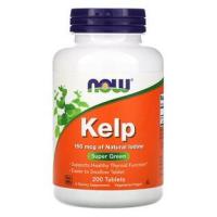 ราคา Now Foods, Kelp สาหร่ายเคลป์ ดีท็อกซ์ลำไส้ ดีท็อกซ์สารพิษ พุงยุบ ช่วยขับถ่ายแก้ท้องผูก (10801842344)