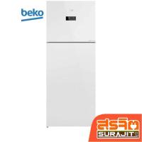 ราคา BEKO ตู้เย็น 2 ประตู 14.60 คิว Inverter กระจกขาว รุ่น RDNT470E10VZJHFGW (22559) (26729886275)