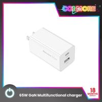 ราคา HuntKey 65W GaN Multifunctional charger (อะแดปเตอร์ชาร์จไฟ) 65W, USB-C, USB-A สินค้ารับประกัน 18 เดือน (14590170329)