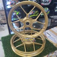 ราคา ล้อแม็ก Click-125,Pcx สีทอง ขอบ14 (036229) (2835963367)