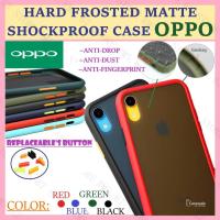 ราคา OPPO Reno 6 6Z 5 A71 A31 A95 A74 A76 F11 Pro กันกระแทก Frosted Matte Colour Hard Case ปลอก (47300726073)