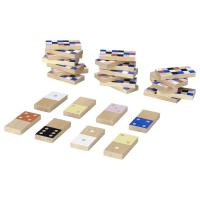 ราคา [IKEAแท้ ถามก่อนสั่ง] FJÄLLVRÅK ฟแยลวรอค เกมโดมิโน (29543538402)