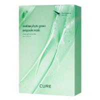 ราคา [Cure+ / Kim Jeong Moon Aloe] La Sens Loe Cure Realoe Phyto Green Ampoule Mask 300ml (10 แผ่น)/ k-beauty (24514567797)