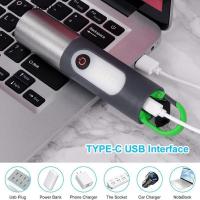 ราคา ไฟฉาย LED ชาร์จไฟได้ ส่องสว่างสำหรับการแค้มปิ้ง ตกปลา และล่าสัตว์ (41056989429)