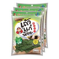 ราคา พร้อมส่ง เถ้าแก่น้อย สาหร่ายทอด รสคลาสสิค ขนาด 26กรัม แพ็ค x 3 ซอง (5235119224)