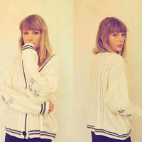 ราคา เสื้อคาร์ดิแกนกันหนาว แขนยาว ลาย Taylor Swift มีสีม่วง สีชมพู สีขาว 1989 001 (18785636156)