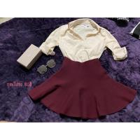 ราคา ส่งต่อกระโปรงสีแดงเลือดหมู (6530257683)